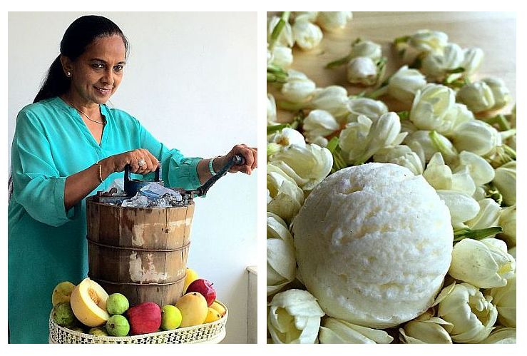 Bina Doshi hand-churns her artisanal ice creams