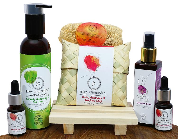 JC’s handcrafted creations comprise organic ingredients sourced from almost every region in India