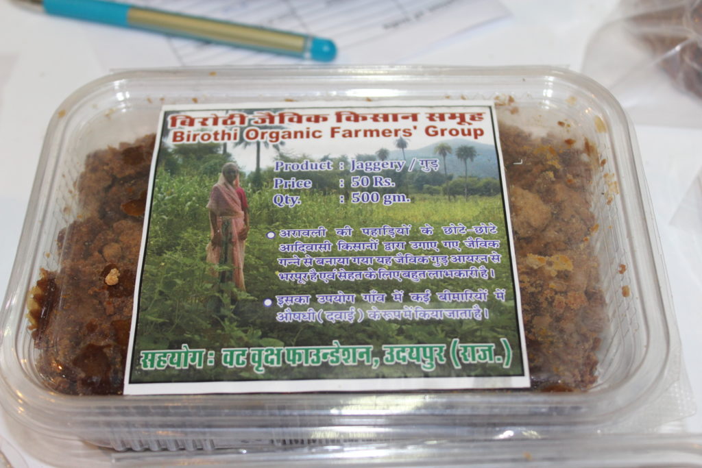 Organic jaggery by the Birothi Organic Farmers’ Group of Udaipur, Rajasthan;©Benefit Publishing Pvt Ltd
