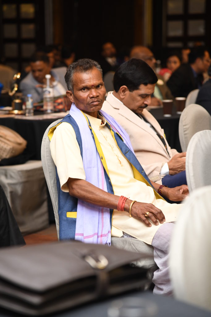 Indian organic farmer, Kailash Ram Netam, from Kanker district, Chhattisgarh. Winner of Jaivik India Awards 2019-1st prize as Best Organic Farmer in Central & Western India