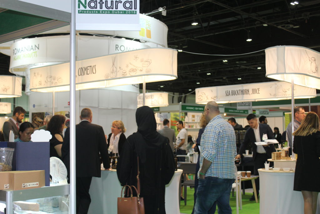 Visitors at Middle East Organic & Natural Products Expo 2018. © Benefit Publishing Pvt Ltd
