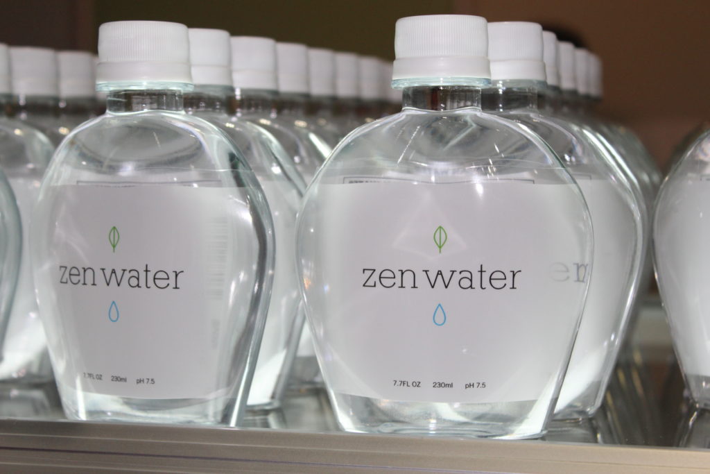 Zen water from Japan. © Benefit Publishing Pvt Ltd