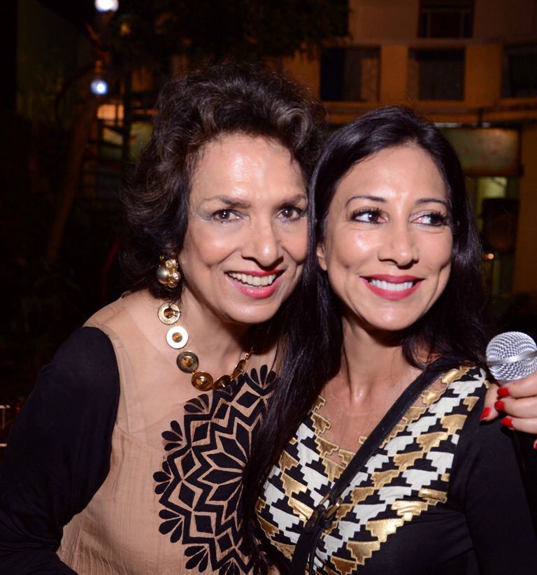 Bina Ramani with daughter Malini Ramani