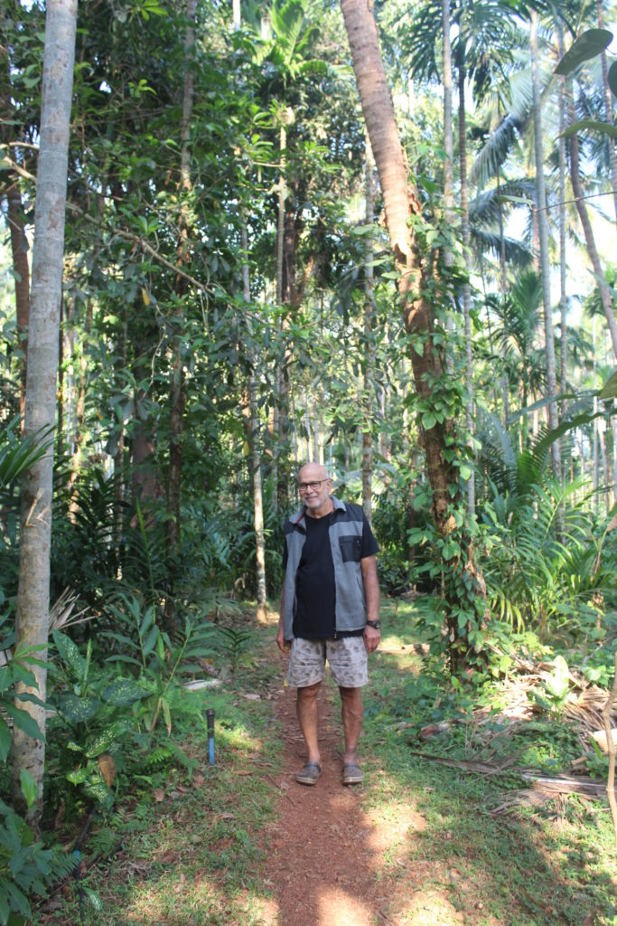 Ajit Malkarnekar, owner, Dudhsagar Plantation organic farmstay Goa. Photo © Pure & Eco India