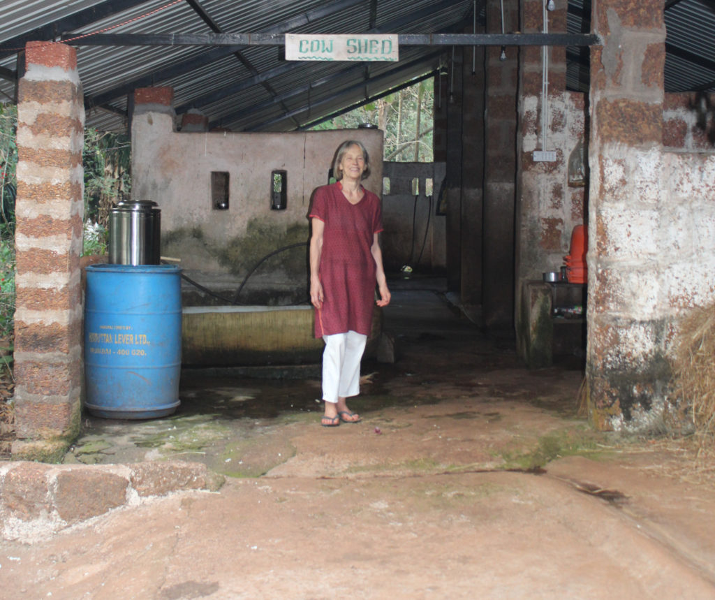 Doris Malkarnekar, owner of Dudhsagar Plantation organic farmstay Goa. Photo © Pure & Eco India