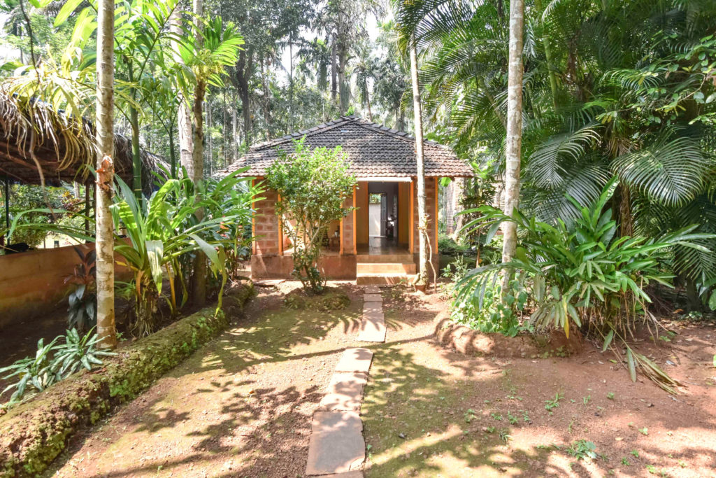 Dudhsagar Plantation organic farmstay Goa - cottage exterior-