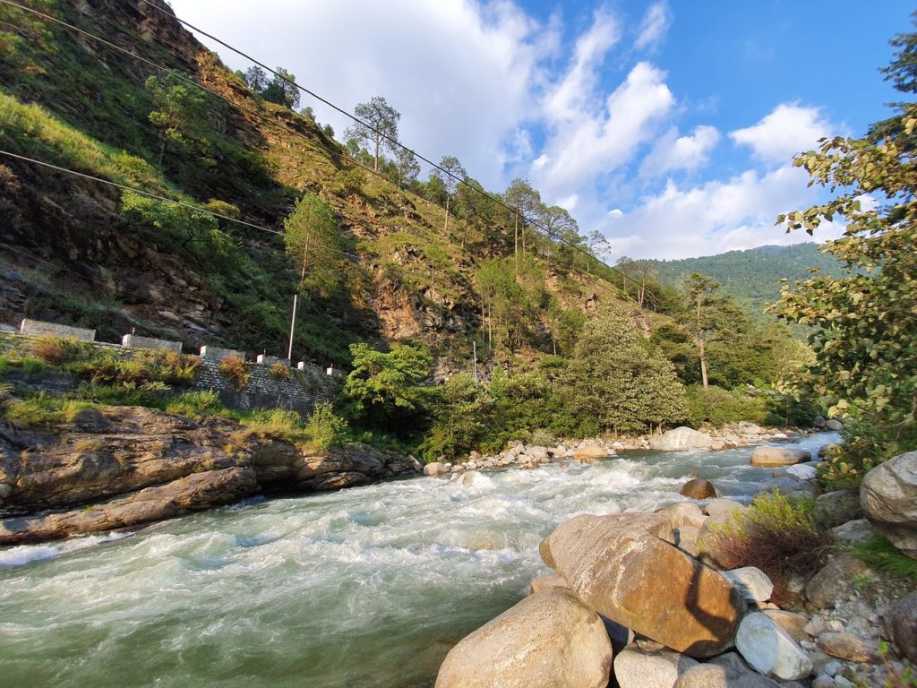 Tirthan river in Himachal Pradesh. Photo by Subhankar Sinha
