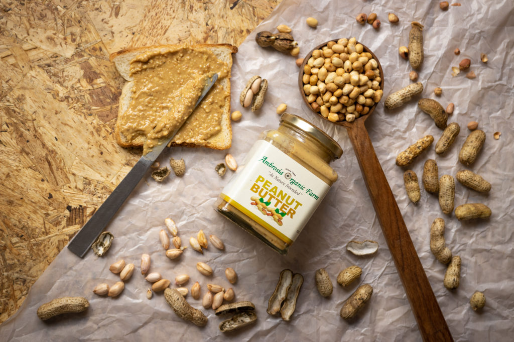 Organic Peanut butter from Ambrosia Organic Farm - Pure & Eco India