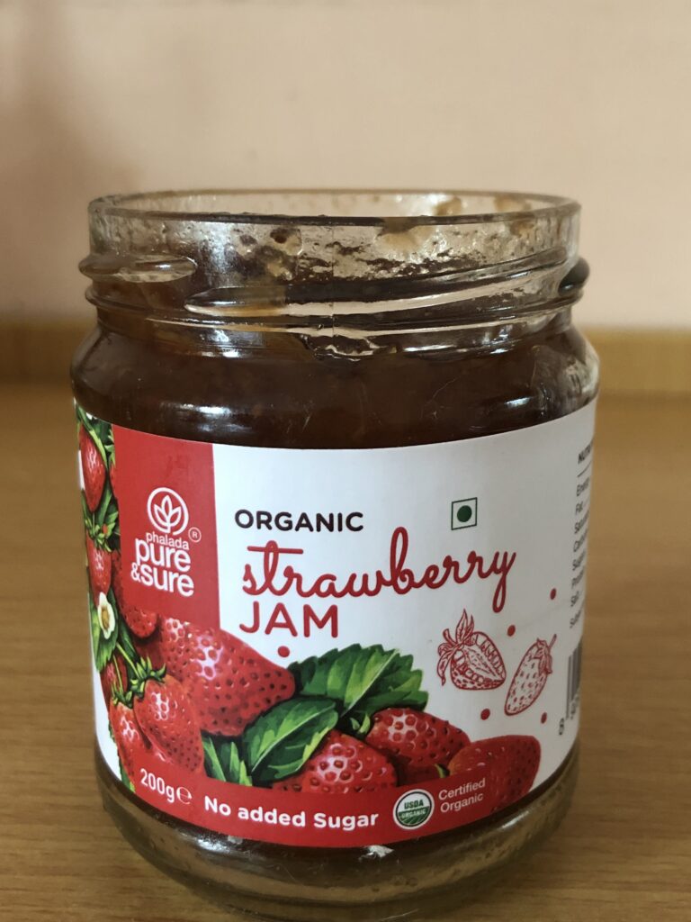 Pure & Sure Organic Strawberry Jam-Pure & Eco India2