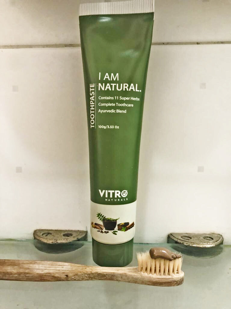 Vitro Naturals Herbal Toothpaste - Pure & Eco India